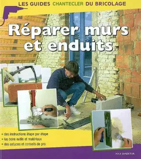 Couverture du produit · Réparer murs et enduits