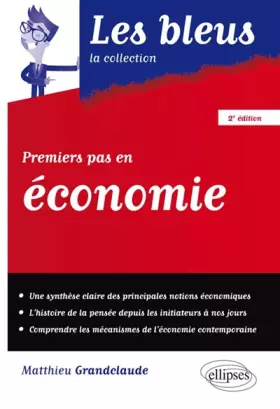 Couverture du produit · Premiers Pas en Économie