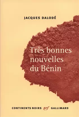 Couverture du produit · Très bonnes nouvelles du Bénin