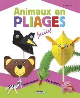 Couverture du produit · Animaux en pliages faciles
