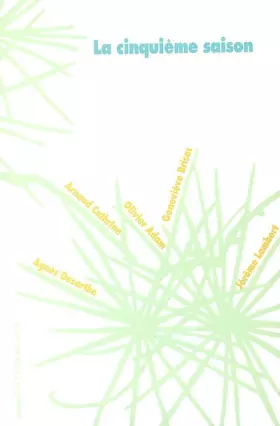 Couverture du produit · La cinquième saison