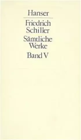 Couverture du produit · Sämtliche Werke, 5 Bde. u. 1 Begriffsreg., Bd.5, Erzählungen Theoretische Schriften: Band V: Erzählungen - Theoretische Schrift
