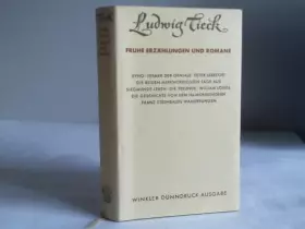 Couverture du produit · Frühe Erzählungen und Romane