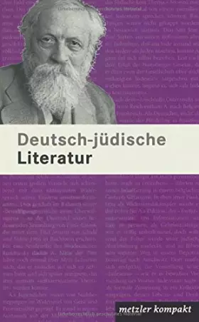 Couverture du produit · Deutsch-jüdische Literatur: 120 Porträts metzler kompakt