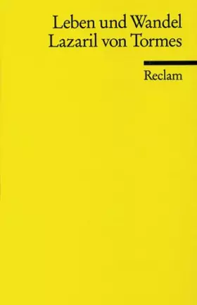 Couverture du produit · Leben und Wandel Lazaril von Tormes
