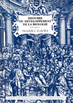 Couverture du produit · Histoire du développement de la biologie