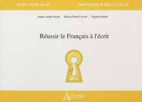 Couverture du produit · Réussir le Français à l'écrit
