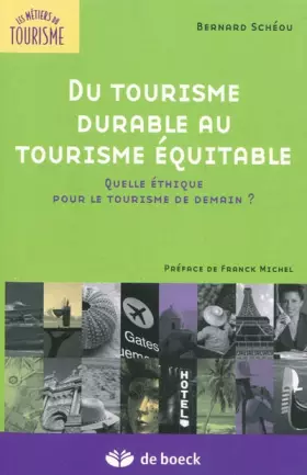 Couverture du produit · Du tourisme durable au tourisme équitable
