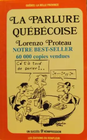 Couverture du produit · La parlure québecoise