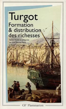 Couverture du produit · Formation et distribution des richesses