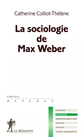 Couverture du produit · SOCIOLOGIE DE MAX WEBER