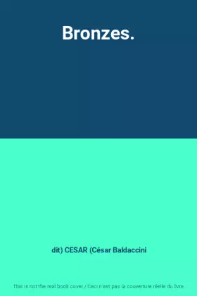 Couverture du produit · Bronzes.