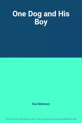 Couverture du produit · One Dog and His Boy
