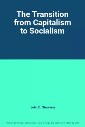 Couverture du produit · The Transition from Capitalism to Socialism