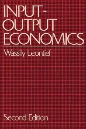 Couverture du produit · Input-Output Economics