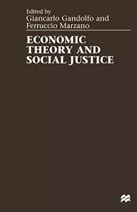 Couverture du produit · Economic Theory and Social Justice