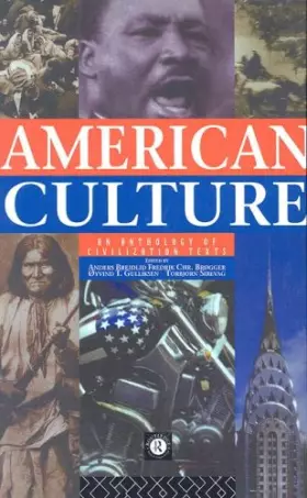 Couverture du produit · American Culture: An Anthology of Civilization Texts