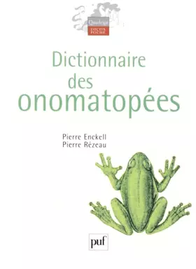 Couverture du produit · Dictionnaire des onomatopées