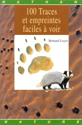 Couverture du produit · 100 Traces et empreintes faciles