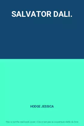 Couverture du produit · SALVATOR DALI.