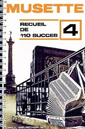 Couverture du produit · Partition : 110 succes musette n°4 accordeon