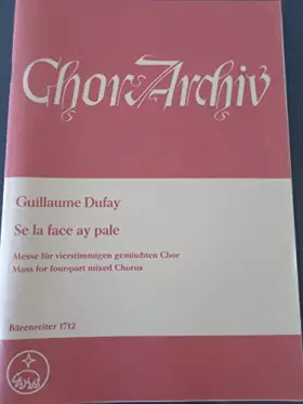 Couverture du produit · Se La Face Ay Pale [Mass for Four-part Mixed Chorus]