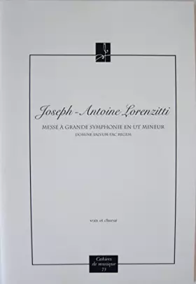Couverture du produit · Messe a Grande Symphonie en Ut Mineur (Mass in a Grand Symphony in C Minor) Lord, Save the King Voice and Choir