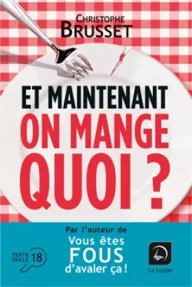Couverture du produit · Et maintenant on mange quoi ?
