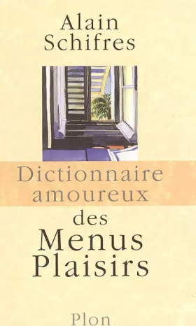 Couverture du produit · DICT AMOUREUX DES MENUS PLAISI