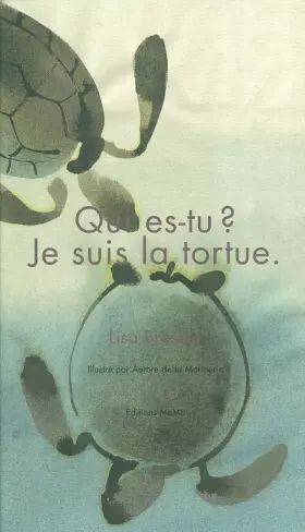 Couverture du produit · Qui es-tu ? Je suis la tortue