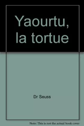 Couverture du produit · Yaourtu, la tortue
