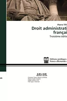 Couverture du produit · Droit administratif français