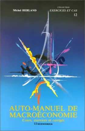 Couverture du produit · Auto-manuel de macroéconomie