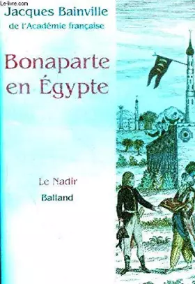 Couverture du produit · Bonaparte en Égypte
