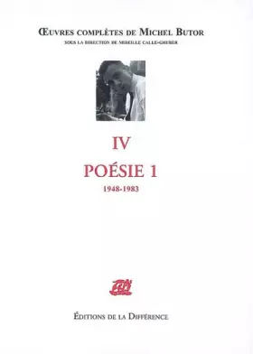 Couverture du produit · Poésie : Tome 1 (1948-1983)