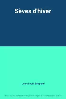Couverture du produit · Sèves d'hiver