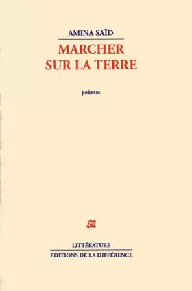 Couverture du produit · Marcher sur la terre : Poèmes