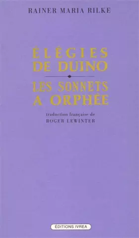 Couverture du produit · Elégies de Duino, Sonnets à Orphée