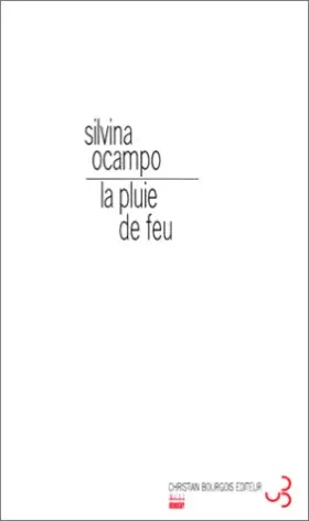 Couverture du produit · La pluie de feu : [Bobigny, MC 93, 16 septembre-19 octobre 1997]