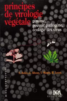 Couverture du produit · Principes de virologie végétale