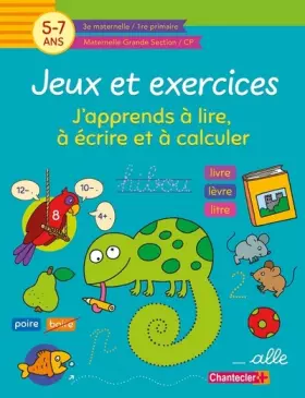 Couverture du produit · Jeux et exercices - J'apprends à lire, à écrire et à calculer 5-7a.