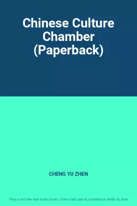 Couverture du produit · Chinese Culture Chamber (Paperback)