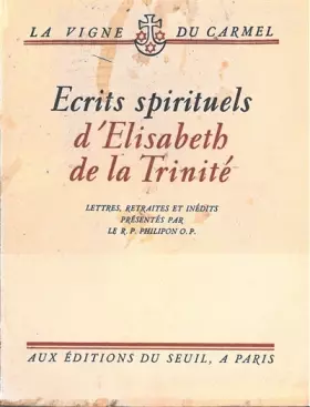 Couverture du produit · Ecrits spirituels