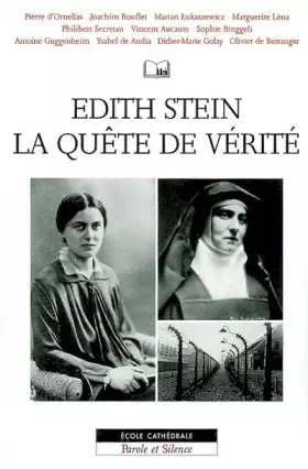 Couverture du produit · Edith Stein : La Quête de vérité