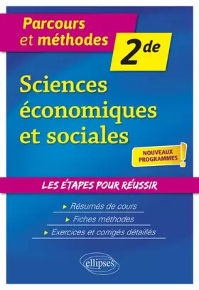 Couverture du produit · Sciences économiques et sociales 2de