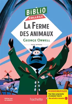 Couverture du produit · Bibliocollège - La Ferme des Animaux, G. Orwell