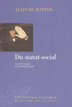 Couverture du produit · Du statut social