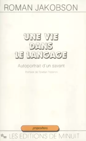 Couverture du produit · Une Vie dans le langage : Autoportrait d'un savant