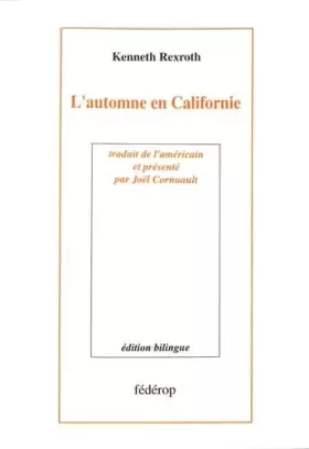 Couverture du produit · L'automne en Californie