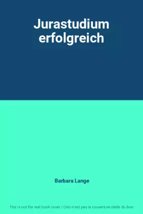 Couverture du produit · Jurastudium erfolgreich